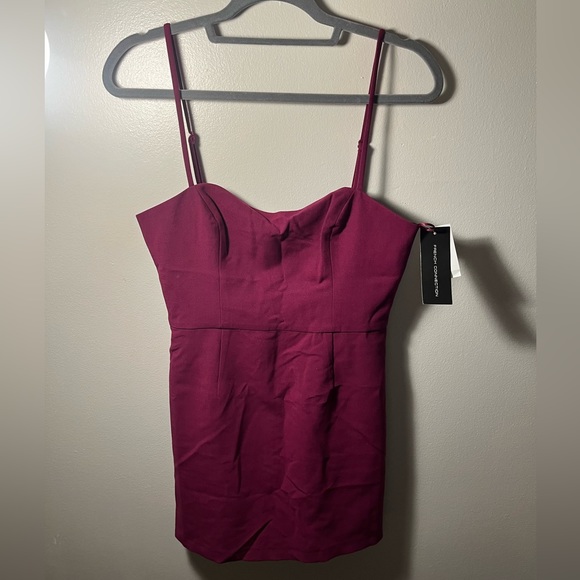 French Connection raspberry pink dress, size medium - Picture 2 of 6